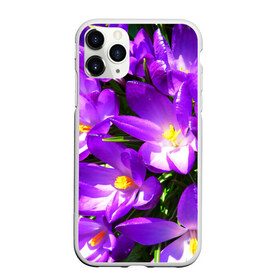 Чехол для iPhone 11 Pro Max матовый с принтом Сиреневая прелесть в Белгороде, Силикон |  | лепестки | прикольные картинки | сиреневый | цветочки | цветы