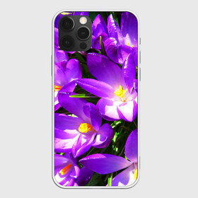 Чехол для iPhone 12 Pro Max с принтом Сиреневая прелесть в Белгороде, Силикон |  | Тематика изображения на принте: лепестки | прикольные картинки | сиреневый | цветочки | цветы