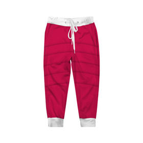 Детские брюки 3D с принтом Абстракция в Белгороде, 100% полиэстер | манжеты по низу, эластичный пояс регулируется шнурком, по бокам два кармана без застежек, внутренняя часть кармана из мелкой сетки | red | красный