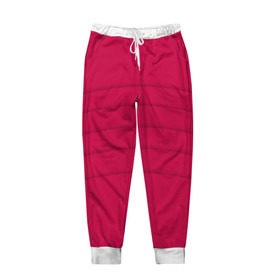 Мужские брюки 3D с принтом Абстракция в Белгороде, 100% полиэстер | манжеты по низу, эластичный пояс регулируется шнурком, по бокам два кармана без застежек, внутренняя часть кармана из мелкой сетки | red | красный