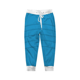 Детские брюки 3D с принтом Абстракция в Белгороде, 100% полиэстер | манжеты по низу, эластичный пояс регулируется шнурком, по бокам два кармана без застежек, внутренняя часть кармана из мелкой сетки | blue | синий