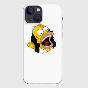 Чехол для iPhone 13 mini с принтом Гомер симпсон в Белгороде,  |  | simpsons | гомер | симпсон | симпсоны