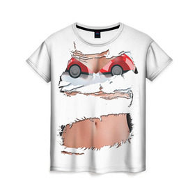 Женская футболка 3D с принтом Лифчик-покеболлы в Белгороде, 100% полиэфир ( синтетическое хлопкоподобное полотно) | прямой крой, круглый вырез горловины, длина до линии бедер | pokemon go
