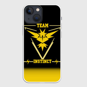 Чехол для iPhone 13 mini с принтом Team Instinct в Белгороде,  |  | go | instinct | pokemon | team | покемон