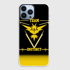 Чехол для iPhone 13 Pro Max с принтом Team Instinct в Белгороде,  |  | go | instinct | pokemon | team | покемон