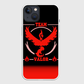 Чехол для iPhone 13 с принтом Team Valor в Белгороде,  |  | go | pokemon | team | valor | покемон
