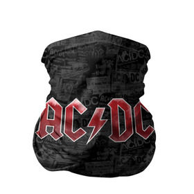 Бандана-труба 3D с принтом AC/DC в Белгороде, 100% полиэстер, ткань с особыми свойствами — Activecool | плотность 150‒180 г/м2; хорошо тянется, но сохраняет форму | ac dc | acdc | rock | ангус янг | рок