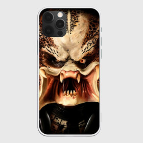 Чехол для iPhone 12 Pro Max с принтом Хищник в Белгороде, Силикон |  | Тематика изображения на принте: predator | зубы | инопланетянин