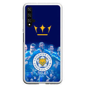 Чехол для Honor 20 с принтом FC Leicester Vardi в Белгороде, Силикон | Область печати: задняя сторона чехла, без боковых панелей | Тематика изображения на принте: лестер