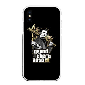 Чехол для iPhone XS Max матовый с принтом GTA 3 в Белгороде, Силикон | Область печати: задняя сторона чехла, без боковых панелей | grand theft auto | gta | гта