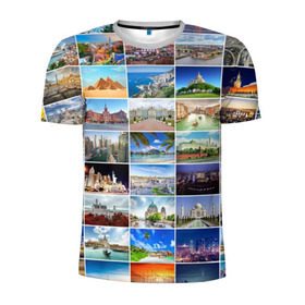 Мужская футболка 3D спортивная с принтом Путешественник в Белгороде, 100% полиэстер с улучшенными характеристиками | приталенный силуэт, круглая горловина, широкие плечи, сужается к линии бедра | азия | берлин | вегас | венеция | воспоминания | города | достопримечательности | европа | египет | калифорния | каникулы | лондон | милан | москва | ностальгия | нью йорк | отдых | отпуск | память