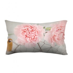 Подушка 3D антистресс с принтом Розовый цветок в Белгороде, наволочка — 100% полиэстер, наполнитель — вспененный полистирол | состоит из подушки и наволочки на молнии | женская | природа | растения | розовый | цветок | цветы