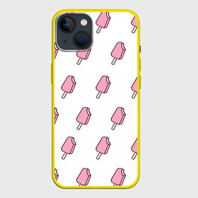 Чехол для iPhone 13 с принтом Мороженое розовое в Белгороде,  |  | ice cream | мода | мороженое | тренд