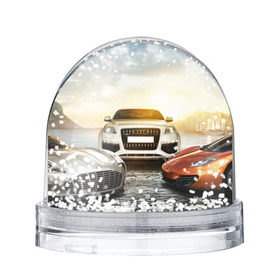 Снежный шар с принтом VIP класс в Белгороде, Пластик | Изображение внутри шара печатается на глянцевой фотобумаге с двух сторон | авто | ауди | гонки | игры | машины | новинки | популярное | трасса | феррари
