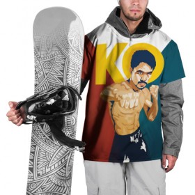 Накидка на куртку 3D с принтом KO в Белгороде, 100% полиэстер |  | Тематика изображения на принте: мэнни пакьяо
