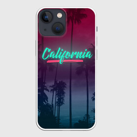 Чехол для iPhone 13 mini с принтом California в Белгороде,  |  | america | california | city | state | sun. summer | америка | город | калифорния | лето | солнце | штат