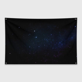 Флаг-баннер с принтом Deep Space в Белгороде, 100% полиэстер | размер 67 х 109 см, плотность ткани — 95 г/м2; по краям флага есть четыре люверса для крепления | star | звезды