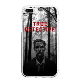 Чехол для iPhone 7Plus/8 Plus матовый с принтом True Detective в Белгороде, Силикон | Область печати: задняя сторона чехла, без боковых панелей | детектив | настоящий детектив | раст | сериал