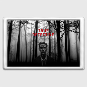 Магнит 45*70 с принтом True Detective в Белгороде, Пластик | Размер: 78*52 мм; Размер печати: 70*45 | детектив | настоящий детектив | раст | сериал