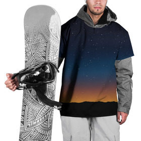 Накидка на куртку 3D с принтом Звездное небо в Белгороде, 100% полиэстер |  | Тематика изображения на принте: вселенная | галактика | горизон | звезды | небо | ночь