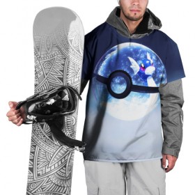 Накидка на куртку 3D с принтом Snow one в Белгороде, 100% полиэстер |  | Тематика изображения на принте: bulbasaur | pikachu | pokemon | squirtle | бальбазар | пикачу | покемон | сквиртл