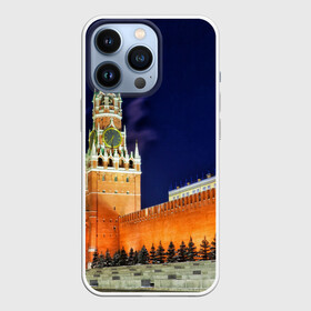 Чехол для iPhone 13 Pro с принтом Кремль в Белгороде,  |  | Тематика изображения на принте: moscow | russia | гордость | кремль | москва | отечество | родина | россия | столица