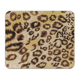 Коврик прямоугольный с принтом Леопардовая ткань в Белгороде, натуральный каучук | размер 230 х 185 мм; запечатка лицевой стороны | гепард | гламур | леопард | мода | пятна | роскошь | ткань | точки | шерсть