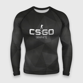 Мужской рашгард 3D с принтом cs:go   Graphite (Графит) в Белгороде,  |  | cs | csgo | го | кс