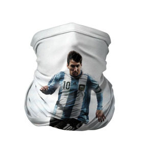 Бандана-труба 3D с принтом Leo Messi в Белгороде, 100% полиэстер, ткань с особыми свойствами — Activecool | плотность 150‒180 г/м2; хорошо тянется, но сохраняет форму | barselona | messi | аргентина | барселона | месси | мяч | футбол