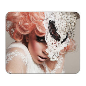 Коврик прямоугольный с принтом Lady Gaga в Белгороде, натуральный каучук | размер 230 х 185 мм; запечатка лицевой стороны | lady gaga | звезда | знаменитость | леди гага | музыка | певица