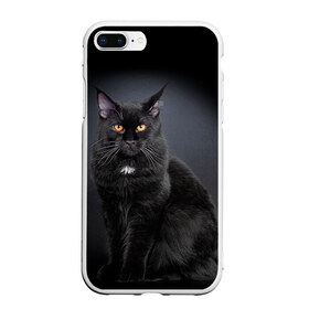 Чехол для iPhone 7Plus/8 Plus матовый с принтом Мейн-кун 3 в Белгороде, Силикон | Область печати: задняя сторона чехла, без боковых панелей | кот | котенок | котик | котэ | кошка | мейн кун | мейнкун | мэйн кун | мэйнкун