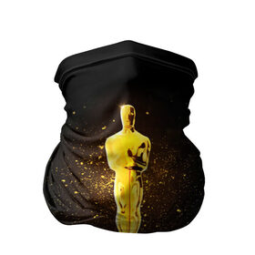 Бандана-труба 3D с принтом Оскар в Белгороде, 100% полиэстер, ткань с особыми свойствами — Activecool | плотность 150‒180 г/м2; хорошо тянется, но сохраняет форму | американская киноакадемия | золото | кинематограф | кино | кинофестиваль | награда | премия оскар