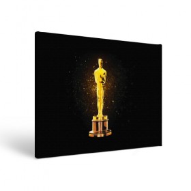 Холст прямоугольный с принтом Оскар в Белгороде, 100% ПВХ |  | американская киноакадемия | золото | кинематограф | кино | кинофестиваль | награда | премия оскар