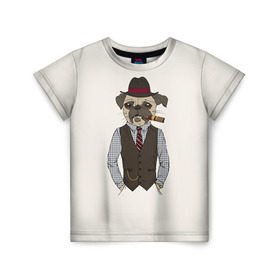 Детская футболка 3D с принтом Хипстер 36 в Белгороде, 100% гипоаллергенный полиэфир | прямой крой, круглый вырез горловины, длина до линии бедер, чуть спущенное плечо, ткань немного тянется | hipster