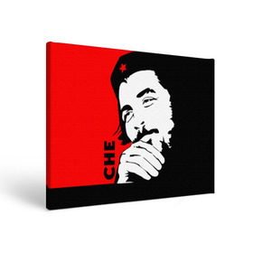 Холст прямоугольный с принтом Че Гевара в Белгороде, 100% ПВХ |  | Тематика изображения на принте: che | che guevara | comandante | revolution | viva | революция | че | чегевара