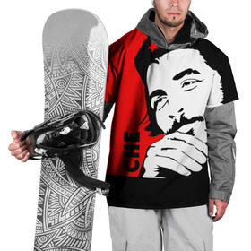 Накидка на куртку 3D с принтом Че Гевара в Белгороде, 100% полиэстер |  | che | che guevara | comandante | revolution | viva | революция | че | чегевара
