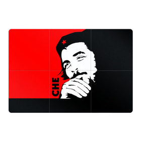Магнитный плакат 3Х2 с принтом Че Гевара в Белгороде, Полимерный материал с магнитным слоем | 6 деталей размером 9*9 см | che | che guevara | comandante | revolution | viva | революция | че | чегевара
