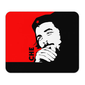 Коврик прямоугольный с принтом Че Гевара в Белгороде, натуральный каучук | размер 230 х 185 мм; запечатка лицевой стороны | Тематика изображения на принте: che | che guevara | comandante | revolution | viva | революция | че | чегевара