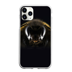 Чехол для iPhone 11 Pro матовый с принтом Пчела в Белгороде, Силикон |  | глаза | насекомое | оса | пчела