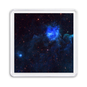 Магнит 55*55 с принтом Холодная туманность в Белгороде, Пластик | Размер: 65*65 мм; Размер печати: 55*55 мм | вселенная | галактика | звёзды | космическое пространство | космос | созвездие