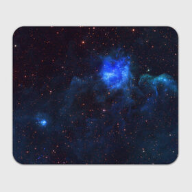 Коврик прямоугольный с принтом Холодная туманность в Белгороде, натуральный каучук | размер 230 х 185 мм; запечатка лицевой стороны | вселенная | галактика | звёзды | космическое пространство | космос | созвездие