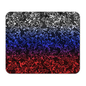 Коврик прямоугольный с принтом Кислотность Российский флаг в Белгороде, натуральный каучук | размер 230 х 185 мм; запечатка лицевой стороны | Тематика изображения на принте: абстракция | линии | стиль | флаг | фон | фото | цвет