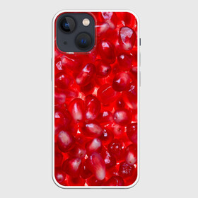 Чехол для iPhone 13 mini с принтом Зерна граната в Белгороде,  |  | гранат | еда | зерна | красный | сладкое | фрукты