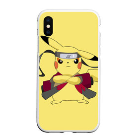 Чехол для iPhone XS Max матовый с принтом Pikachu в Белгороде, Силикон | Область печати: задняя сторона чехла, без боковых панелей | pikachu | pokeboll | pokemon | пикачу | покеболл | покемон