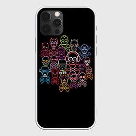 Чехол для iPhone 12 Pro Max с принтом Импрессионизм 5 в Белгороде, Силикон |  | Тематика изображения на принте: skull | черепок | яркий