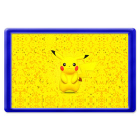 Магнит 45*70 с принтом Pikachu в Белгороде, Пластик | Размер: 78*52 мм; Размер печати: 70*45 | pikachu | pokeboll | pokemon | пикачу | покеболл | покемон