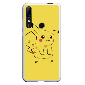 Чехол для Honor P Smart Z с принтом Pikachu в Белгороде, Силикон | Область печати: задняя сторона чехла, без боковых панелей | Тематика изображения на принте: pikachu | pokeboll | pokemon | пикачу | покеболл | покемон