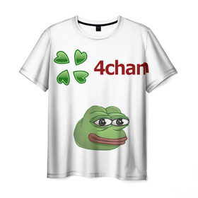 Мужская футболка 3D с принтом 4ch.memes в Белгороде, 100% полиэфир | прямой крой, круглый вырез горловины, длина до линии бедер | 4ch