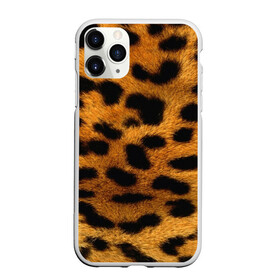 Чехол для iPhone 11 Pro Max матовый с принтом Леопард в Белгороде, Силикон |  | леопард | пятна | шерсть