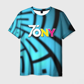 Мужская футболка 3D с принтом TonyCreative 5 в Белгороде, 100% полиэфир | прямой крой, круглый вырез горловины, длина до линии бедер | minecraft | teamcrtv | tony | tony creative | tonycreative | yotube | блоггер | блогер | майнкрафт | тони | тони креатив | ютуб | ютьюб